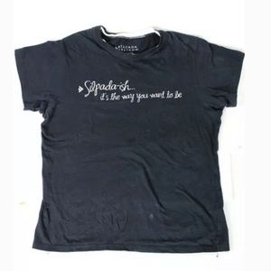 🍄Silpada Design Women Ladies Graphic TShirt Black